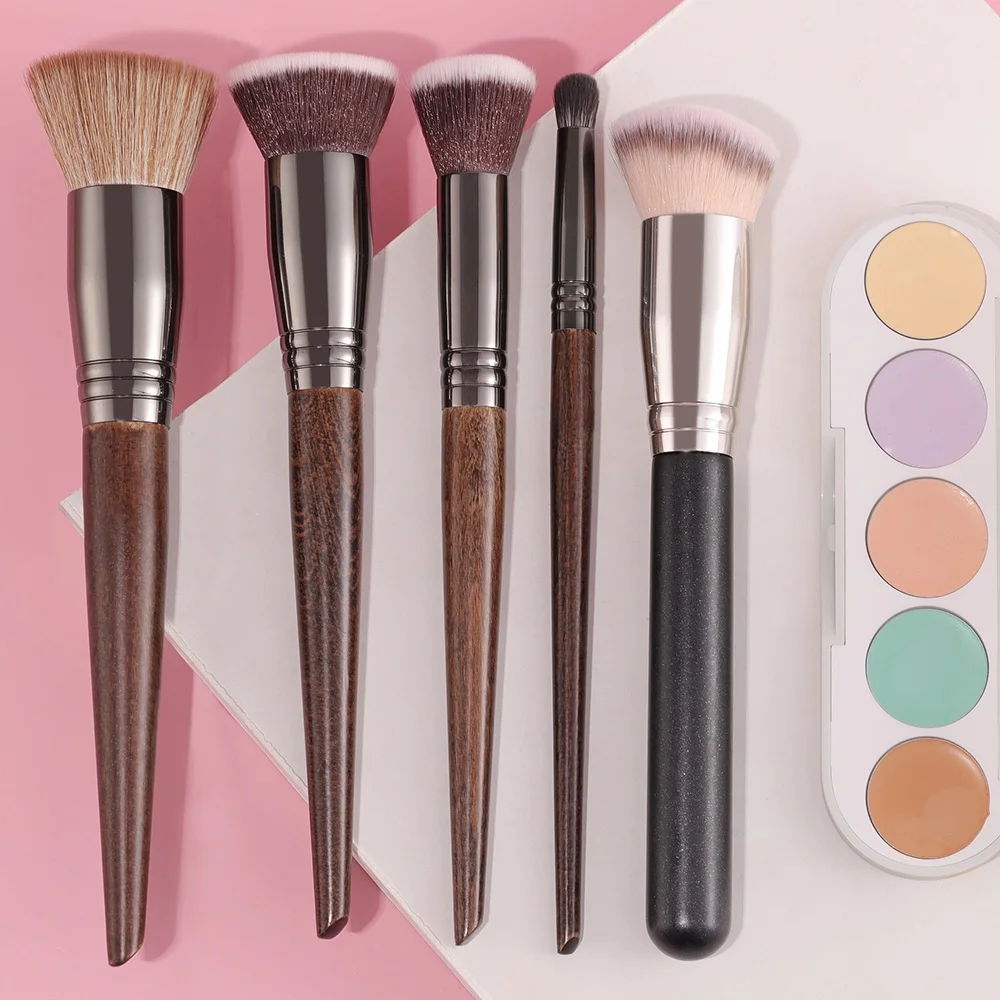 OVW 3pcs Makeup Brushes Set Recommend Foundation Brush Complexion Brush Cream Eye Shadow Brush brochas maquillaje