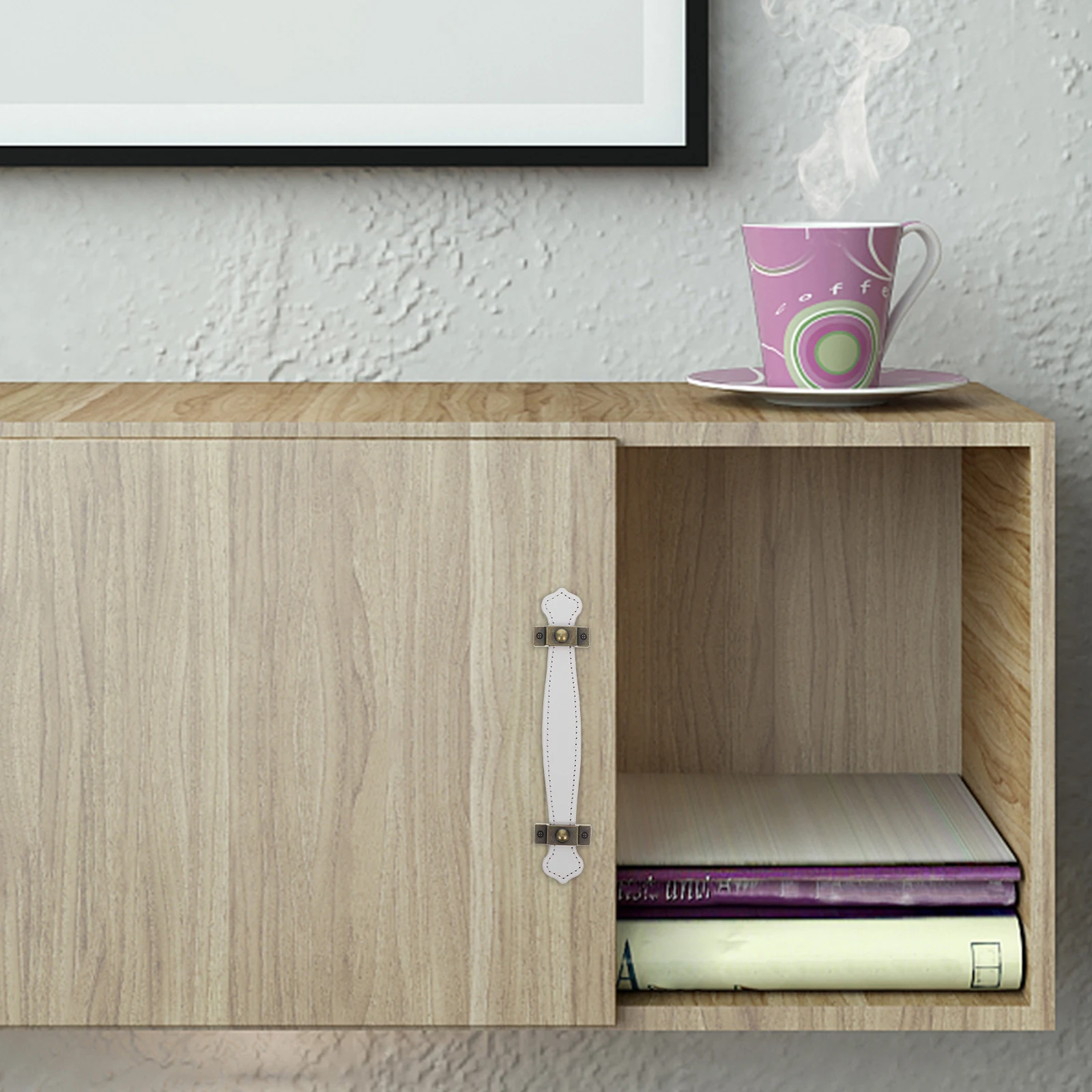 

2Pcs Fake Handles Vintage Rustic Cabinet Pulls Drawer Dresser Wardrobe Luggage Furniture Hardware Accessories