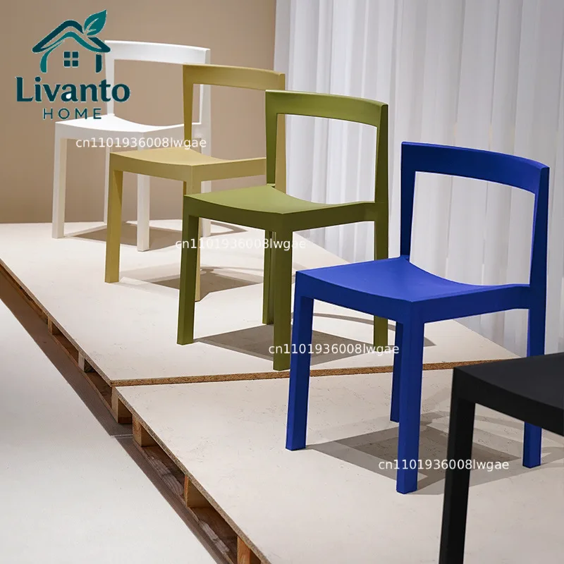

Medieval Nordic Modern Internet celebrity back chair Retro designer chair Home simple light luxury dining chair