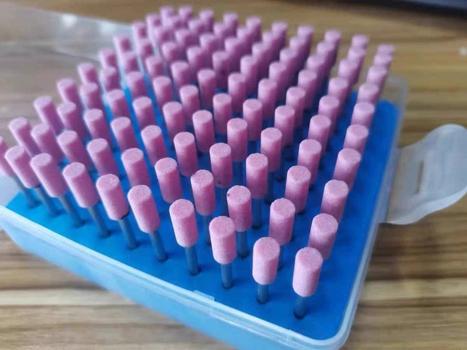 

Шлифовальная головка из красного корунда, смешанная упаковка, 100 шт./упак., хвостовик диаметром 2,35 3,0 мм, полировальные инструменты, конический/цилиндр 4, 5, 6, 8, 10 мм, смешанный