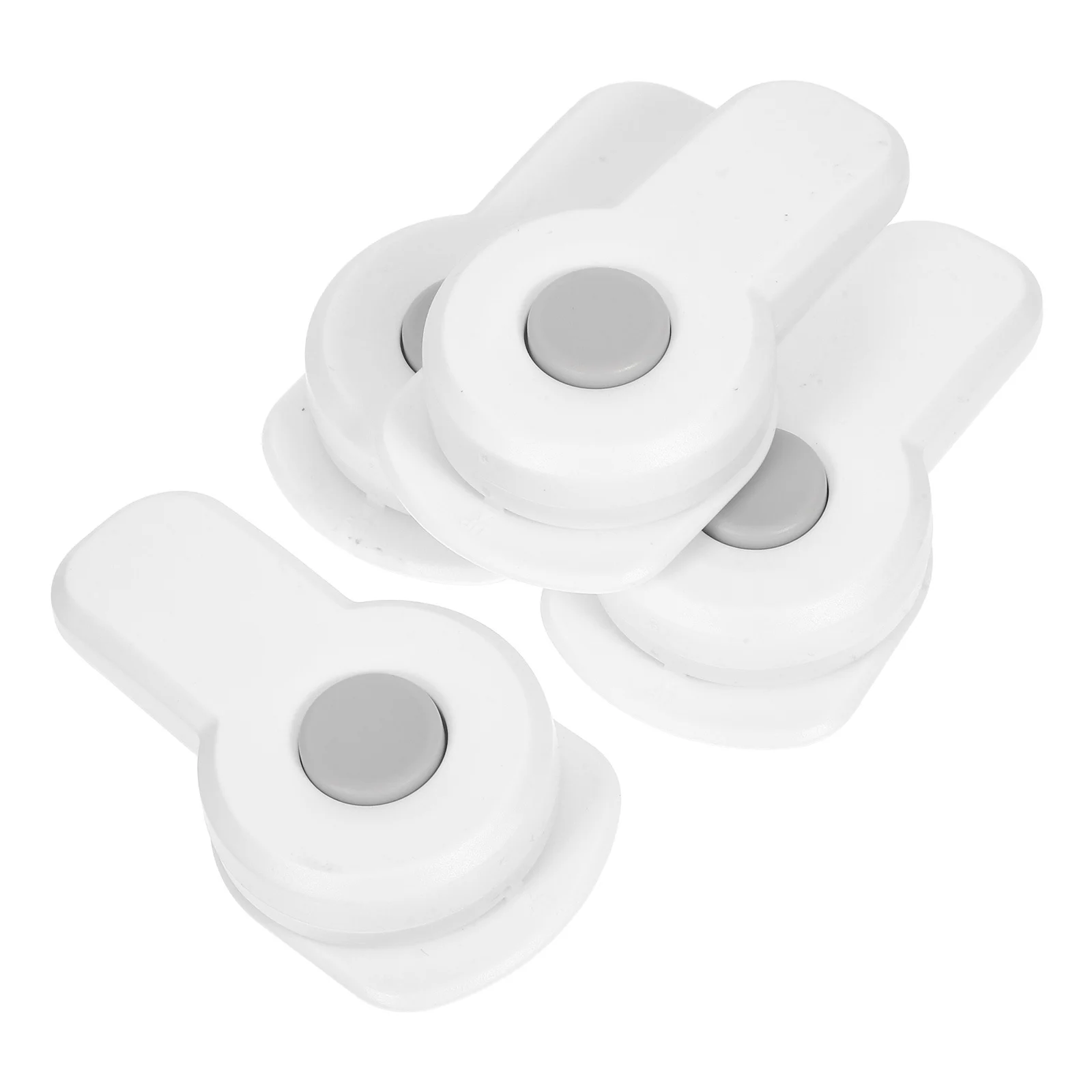 4 قطعة أقفال خزانة المطبخ سلامة الطفل لا الحفر لاصق الطفل برهان فرن درج الثلاجة قفل الباب قفل الفرن سلامة الطفل #5