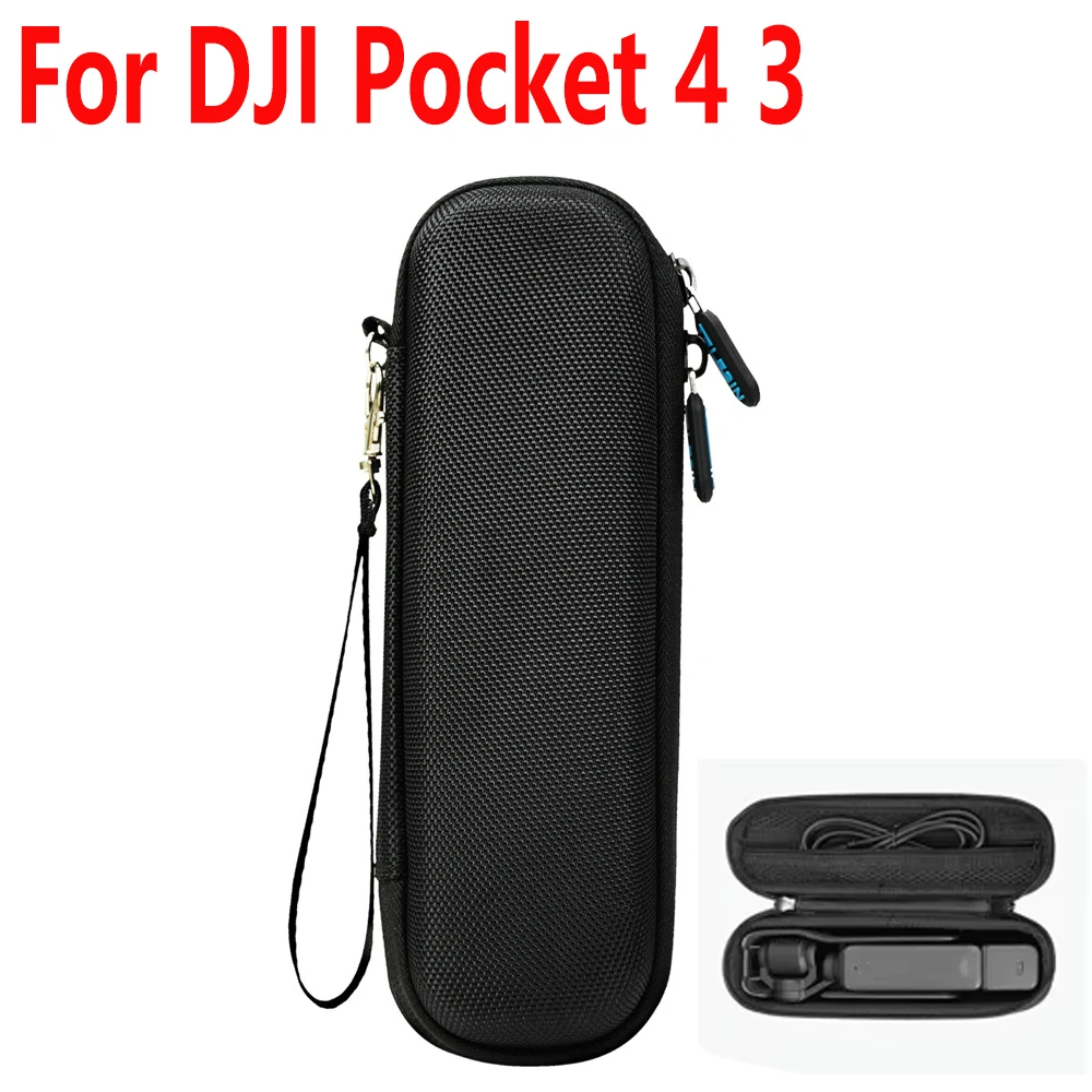 Für DJI Pocket 4 3 Aufbewahrungstasche Zubehör Creator Für DJI Osmo Pocket 4 3 Tragetasche Tragbarer Koffer Mit Karabiner