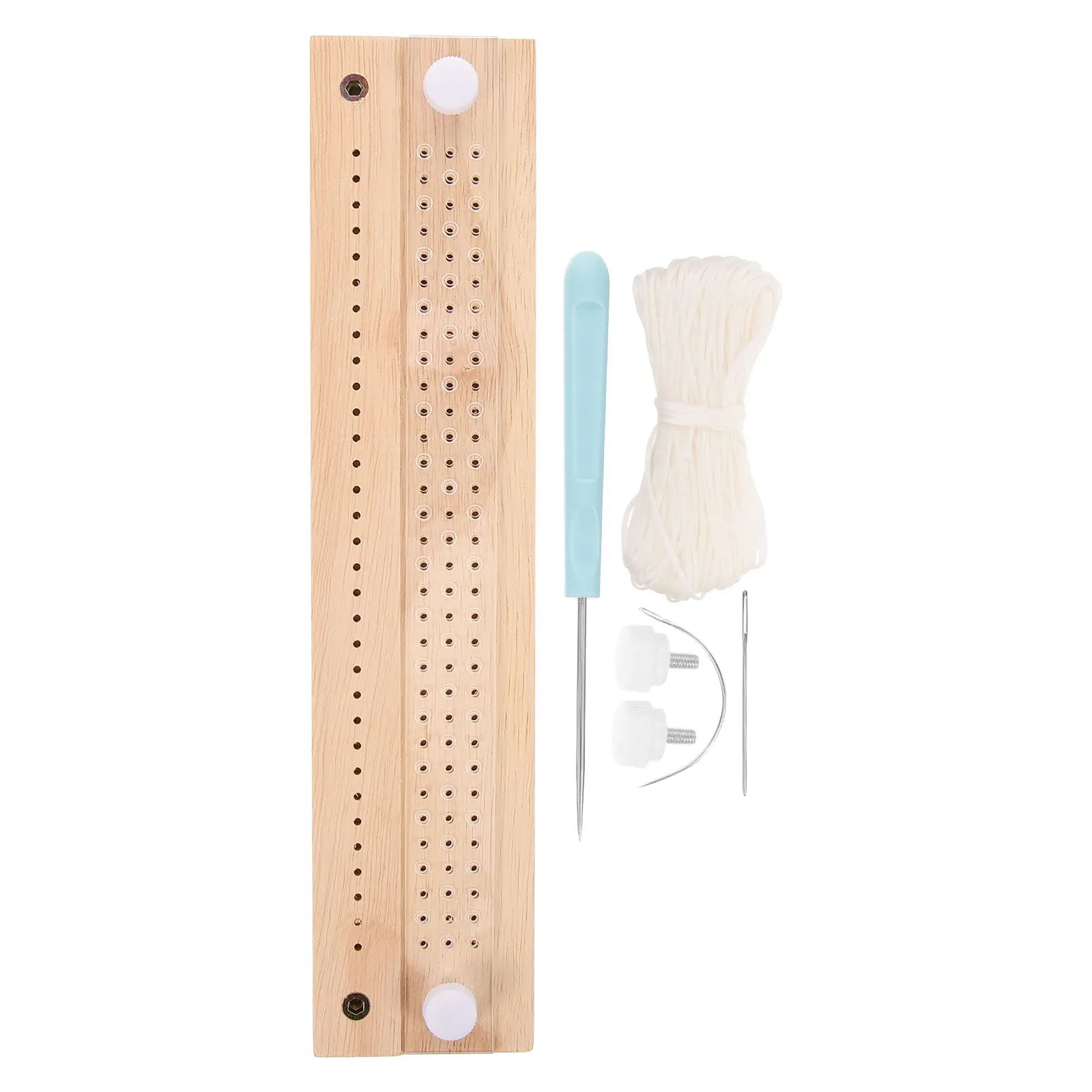 

1Set Bookbinding Kit Hand Tool for Binding Notebooks Journals Adjustable Spacing Convenient DIY Paper Binding Supplies