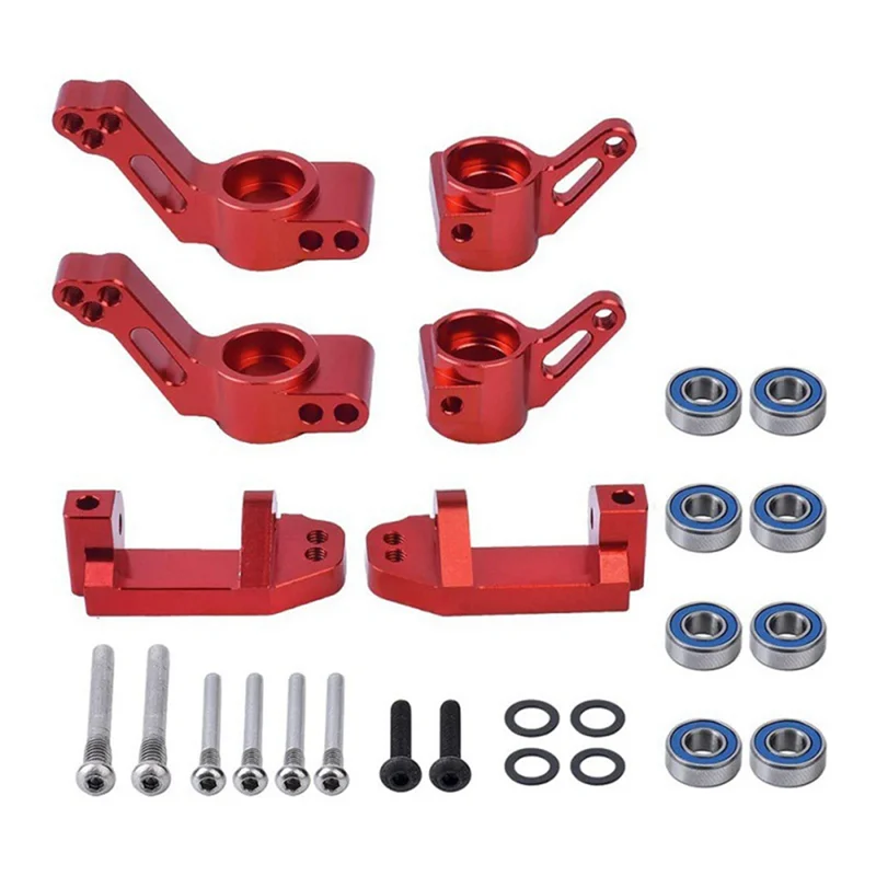 

Y34A For Slash 2WD Metal Front C Seat+Front Steering Cup,Red