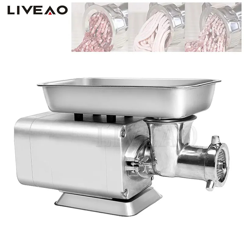 

Electric Meat Chopper Vegetable Grinder Mincer Food Processor Cutter Slicer Stainless Steel