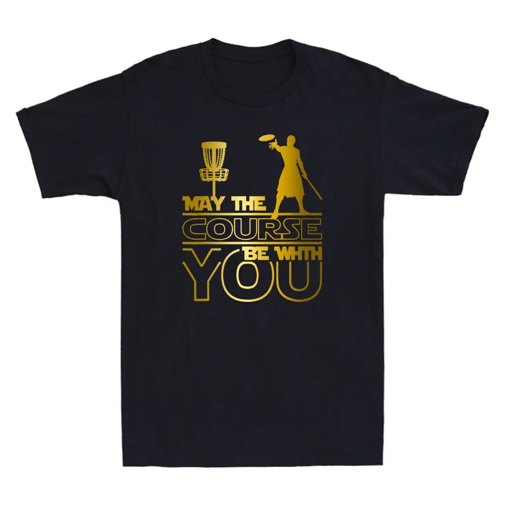 May The Course Be With You - Disc  Player Disc er Vintage Men's T-Shirt