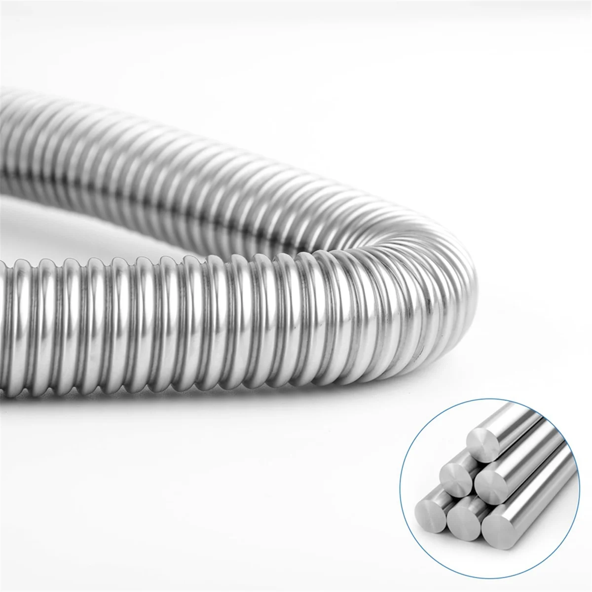 59Inch Verwarmer Uitlaatpijp, 1Inch Binnendiameter Flexibele Uitlaatbuizen Rvs Parking Air Heater Uitlaatslang