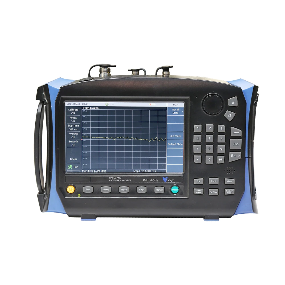 FCST081401A/B Automatic Adjustment Cable & Antenna Analyzer(1MHz-4GHz/8GHz) For The Test Of Cable & Antenna System