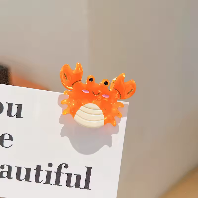 4.5cm Mini Cute Claw Clip Small Girl Hair Claw Semi Transparent Bangs Side Clip Small Shark Clip Women's Hair Apparel Accessory - Image 7