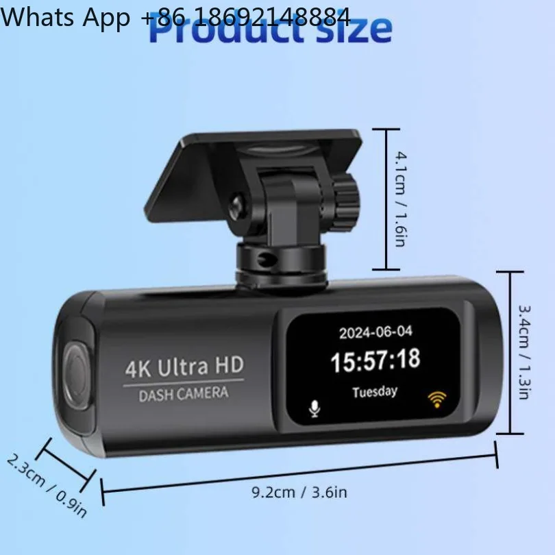 

Dash Cam 4K WIFi GPS Video Recorder HD 1080P Camera Car Dvr Spot