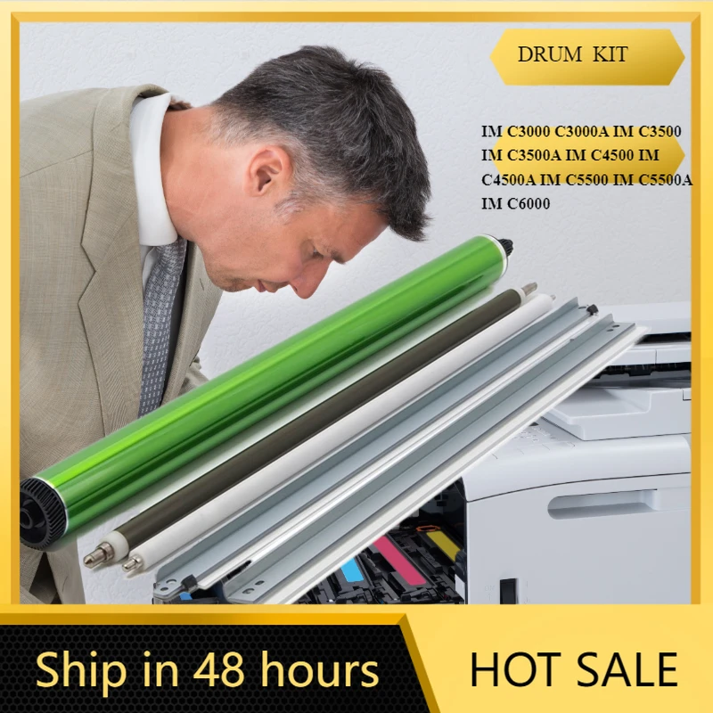 1SET OPC DRUM CLEANING BLADE PCR KIT FOR RICOH IMC3000 C3000A IMC3500 IMC3500A IMC4500 IMC4500A IMC5500 IMC5500A IMC6000