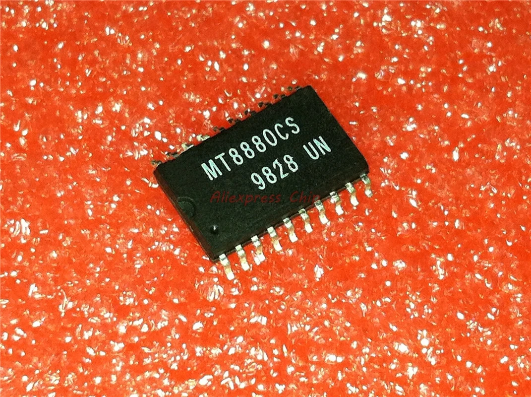 Chipset 10pcs/lot MT8880 MT8880CS SOP-20 Tone decoder interface chip In Stock