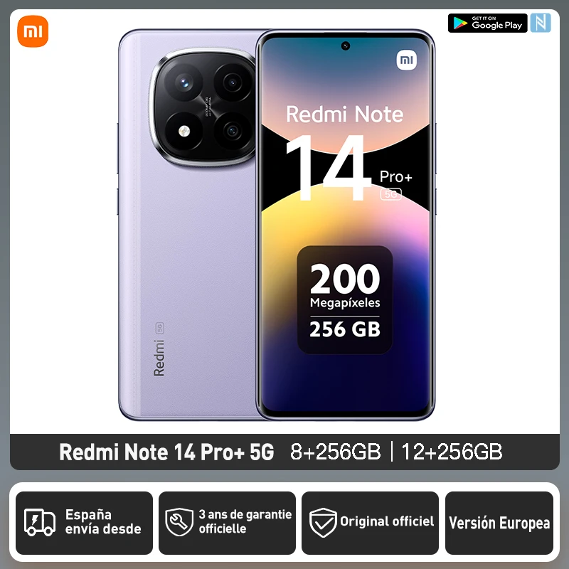 Xiaomi Redmi Note 14 Pro Plus 5G European Version 256GB/512GB Snapdragon® 7s Gen 3  AMOLED Display 6.67