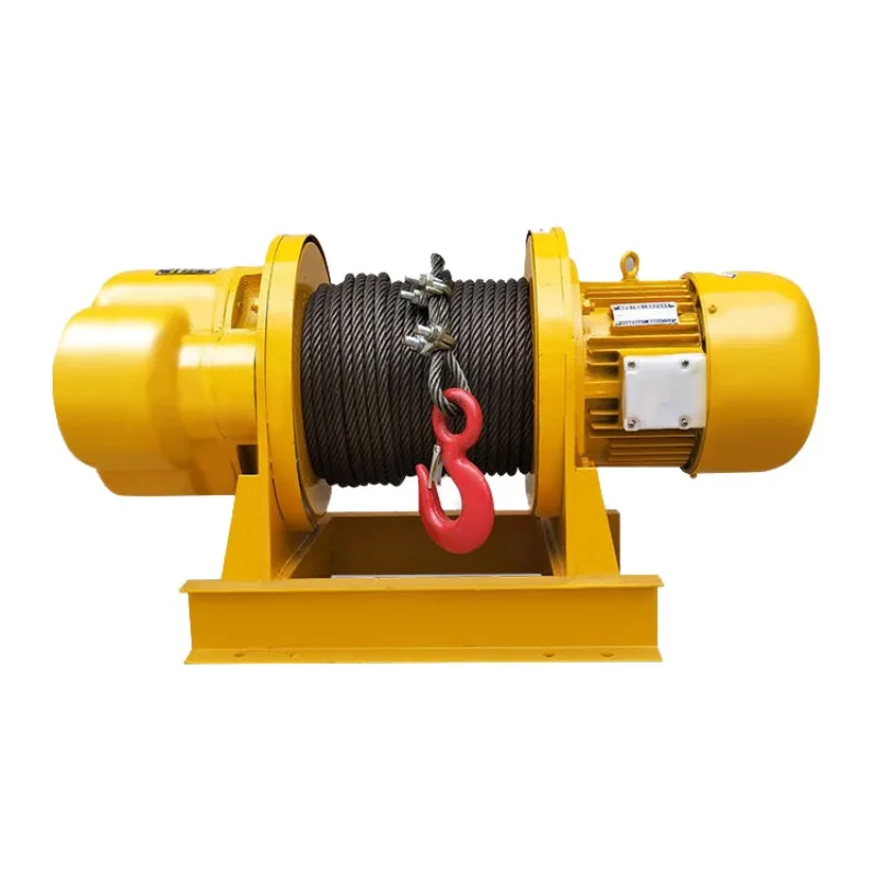 Remote control single speed traveling cable steel wire electric hoist price lift