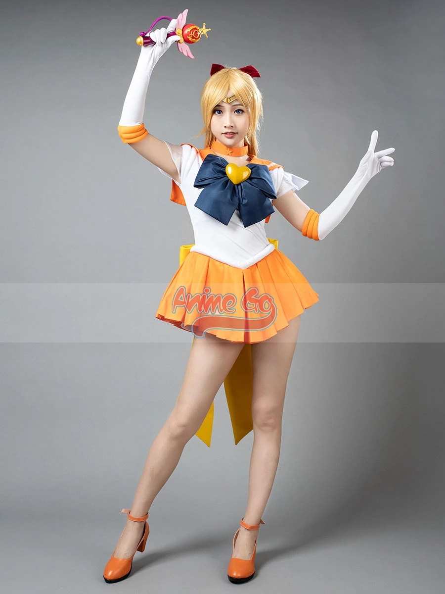 

Anime Sailor Super S Film Minako Aino Mina Cosplay Costumes Dress mp001403