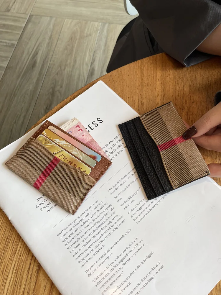 Luxury Design Wallets for Women Multi-Function Card Holder PU Leather Female Small Card Bag Short Women's Purse