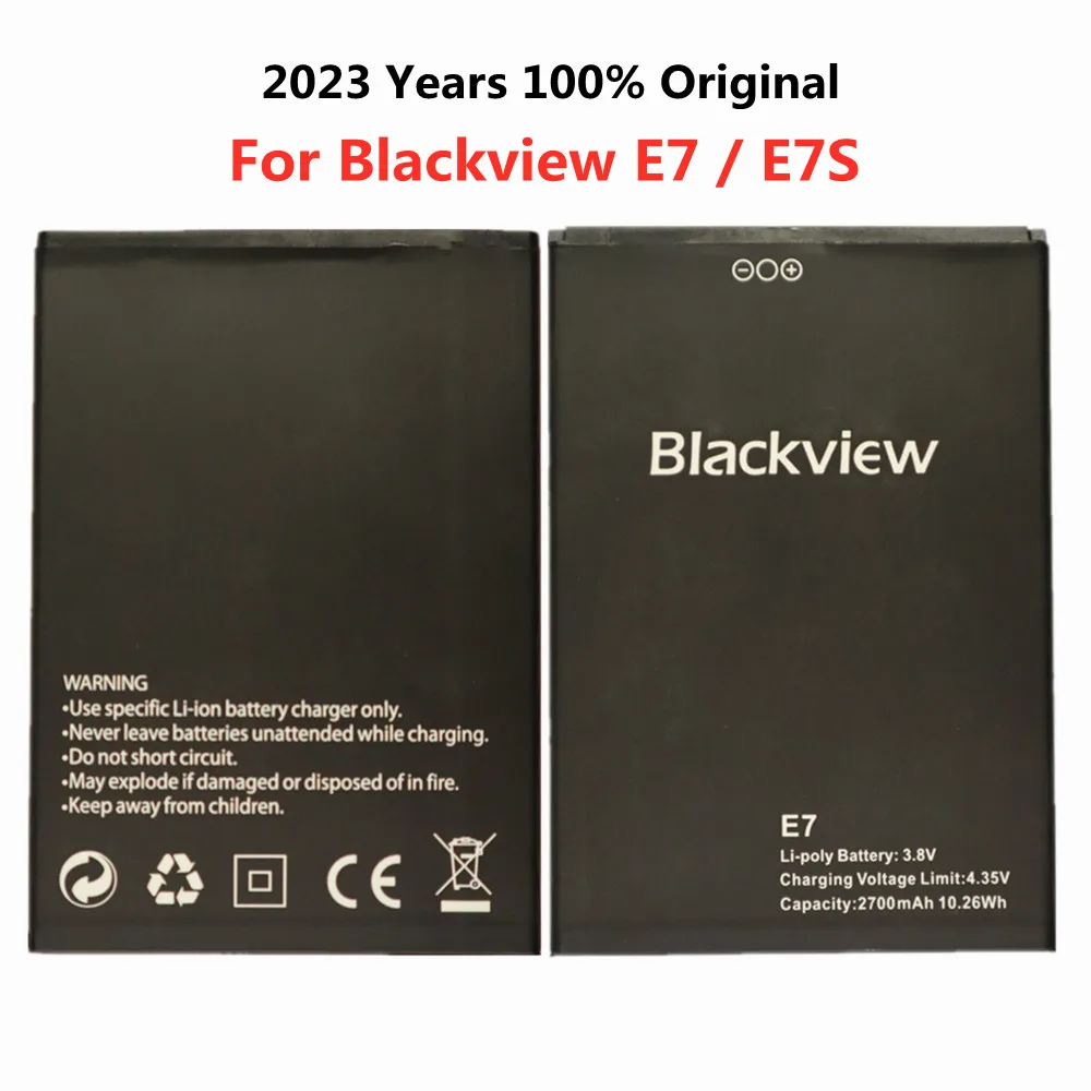 New 100% Original Phone Battery For Blackview A5 A7 A7 Pro A8 A8 MAX A20 E7 / E7S A9 BV2000 BV4000 Pro BV5000 Battery Bateria