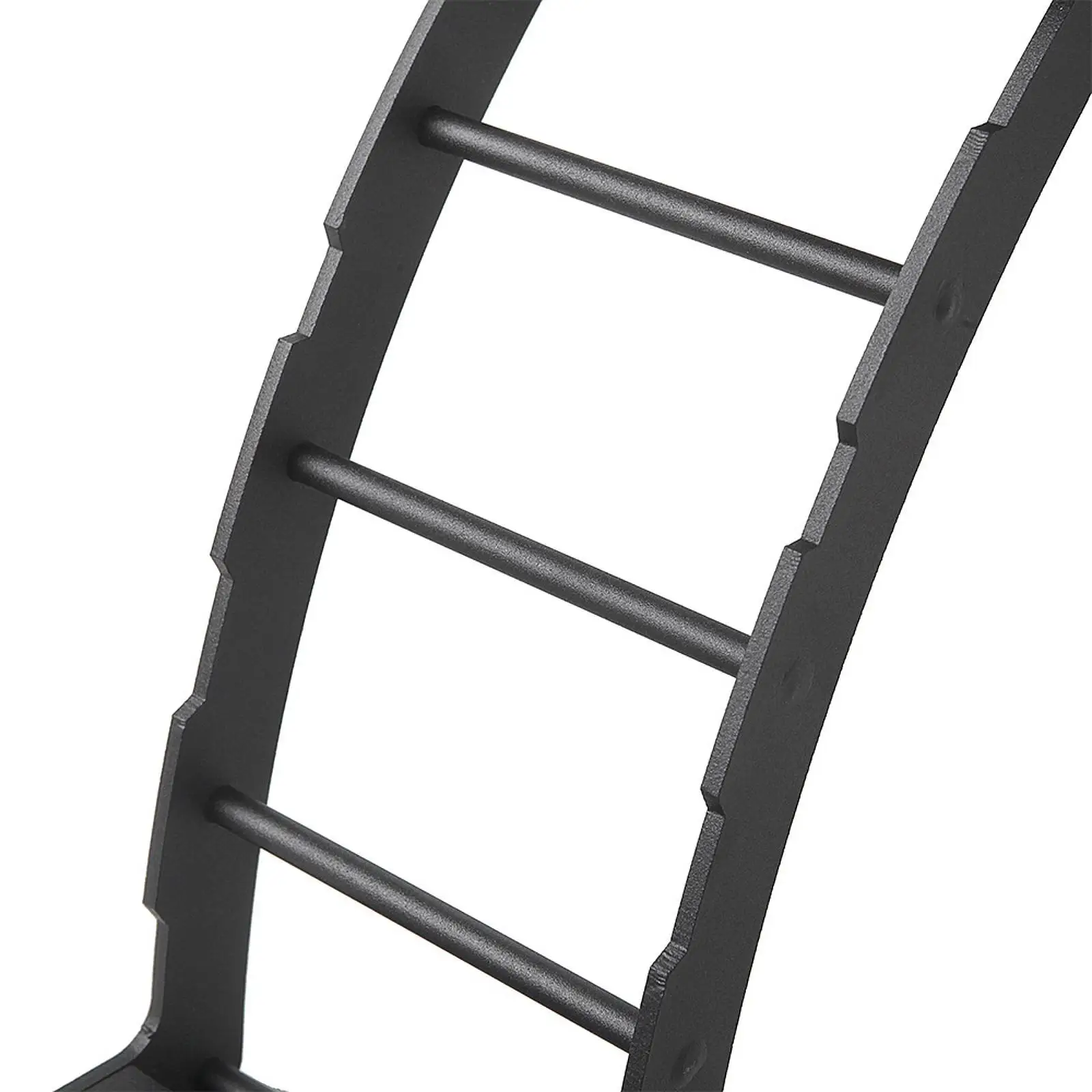 Reservewieltrap voor 24 inch -35 inch banden Draagbare eenvoudige installatie Cargo Rack Toegangsladder voor Jeep Wrangler Off Road