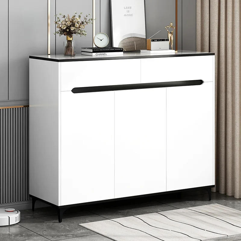 Shoe Cabinet, Large Capacity Light Luxury At The Door Of The Home, High-end Feeling Against The Wall, Porch Cabinet Storage Cabi