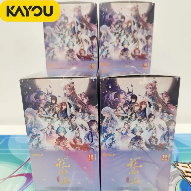KAYOU Official Genuine Hua Yi Shan Xin Zhi Yue Trading Collection Cards Heart Color Gilding SC Card Pack For Anime Game Fans