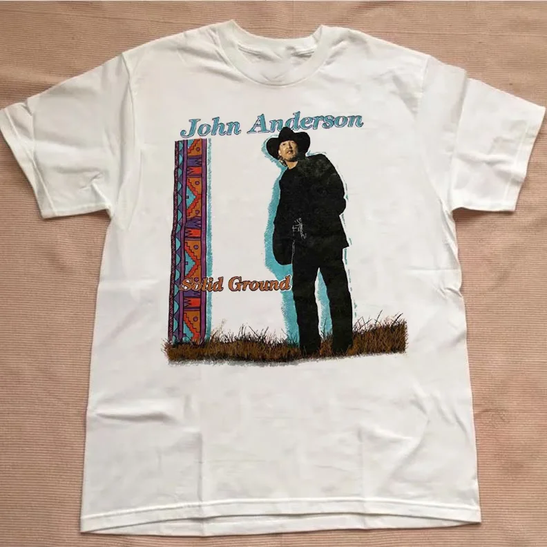 John Anderson Solid Ground Short Tee Shirt Men Women All Size Cotton