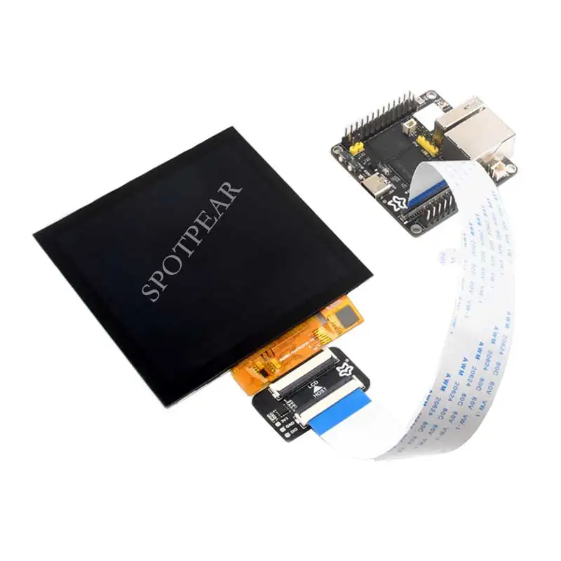 4inch 720x720 LCD For Luckfox Pico Ultra RGB Captive TouchScreen Display Capacitive Touch  High Resolution  Full Color