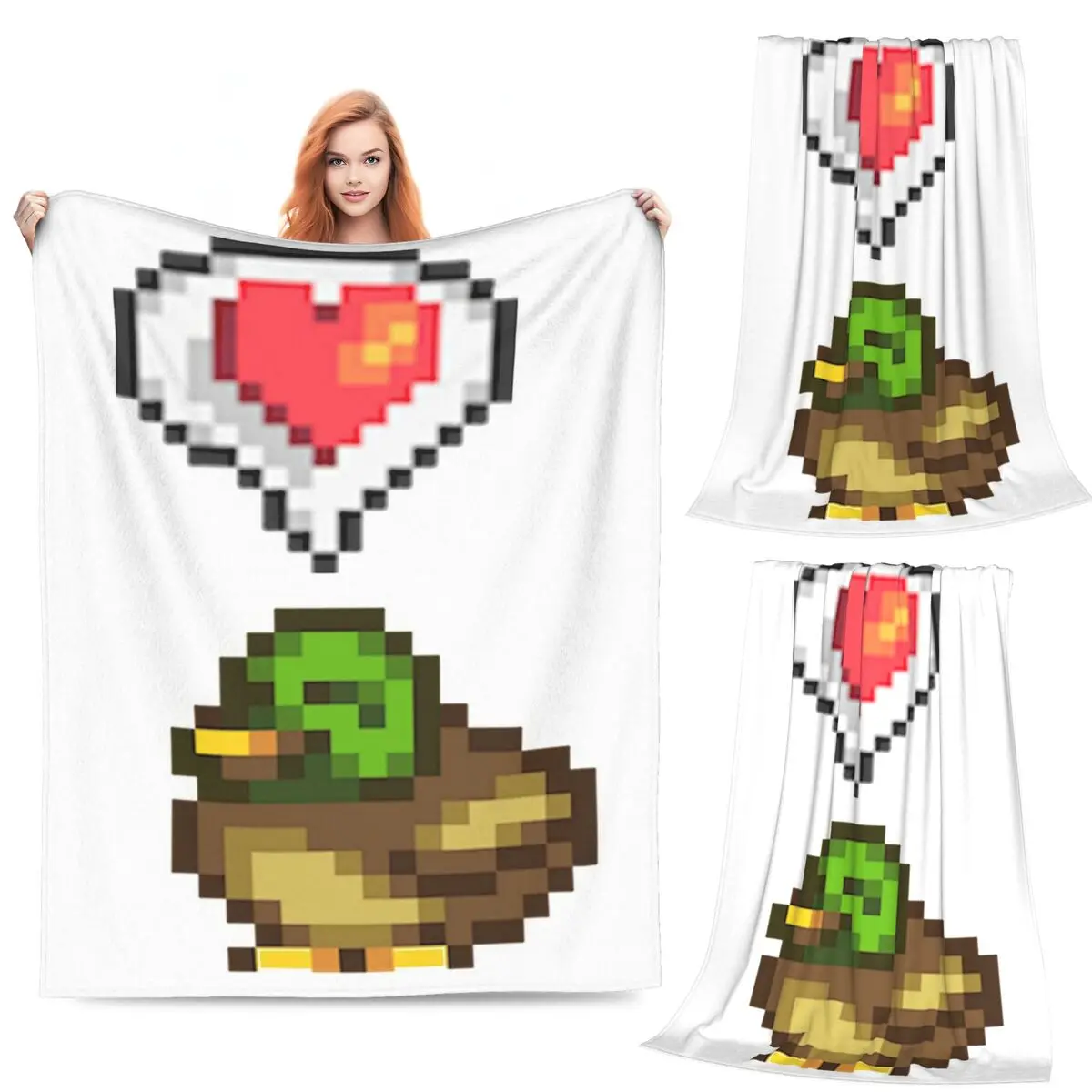 

Stardew Valley Animals Blankets Flannel Sofa Throw Blanket Lightweight for Couch Bedding Outdoor Throws Bedspread Quilt