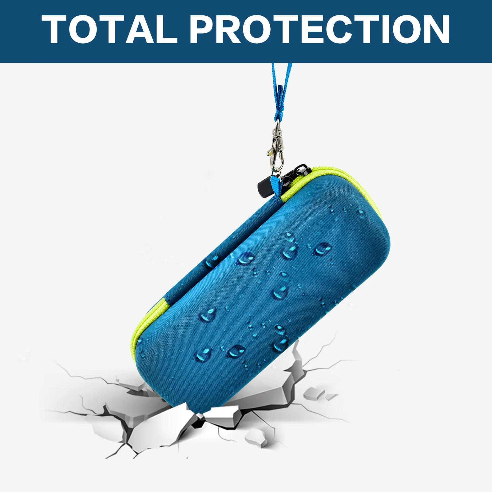 Philips Norelco OneBlade ハイブリッド電気トリマーとシェーバーと互換性のあるケース、QP2515 QP2520 用シングルブレード収納バッグ