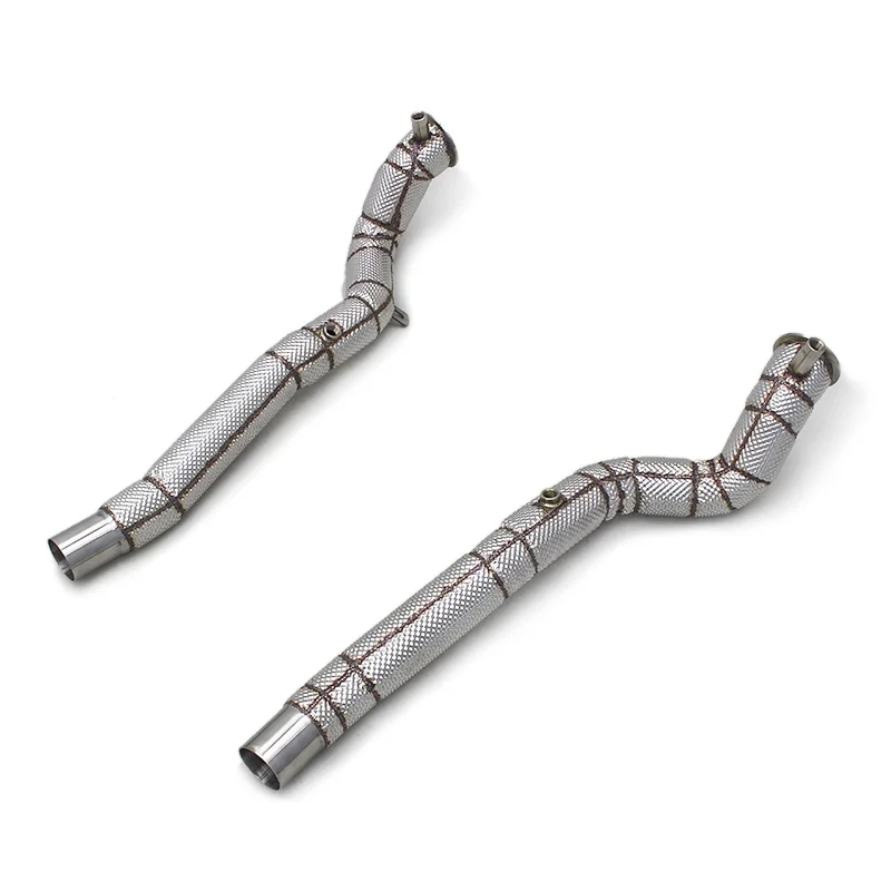 

Head Section High flow Pipes Exhaust Pipes branch downpipe Exhaust Pipe with catalyst For Ferrari California T 3.9T