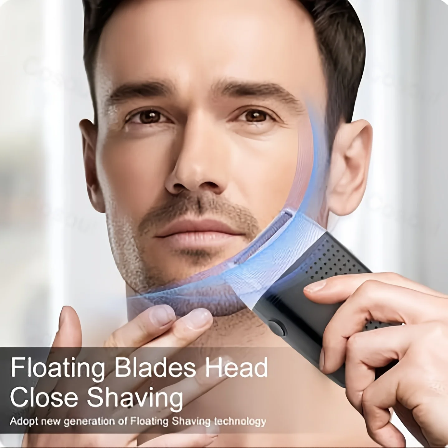 1PC Men's shaver M1900 electric shaver shaving portable hair clipper rechargeable shaving machine.