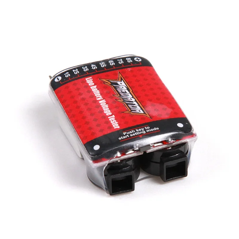 Monitor de tension de batterie FMS Predator 1-8S Lipo une solution fiable pour les pilotes RC exigeants