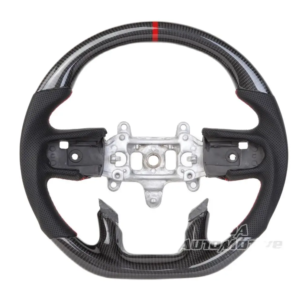 

Custom Car Steering Wheel for Dodge RAM 1500 2018 to 2024 Carbon Fiber Steering Wheel
