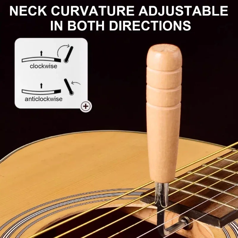 Guitar Trusses Rod Wrench Guitar Repair Wrench Luthier Tool Hexagon Adjusting Rod Wrench Guitar Repair Tool Enduring