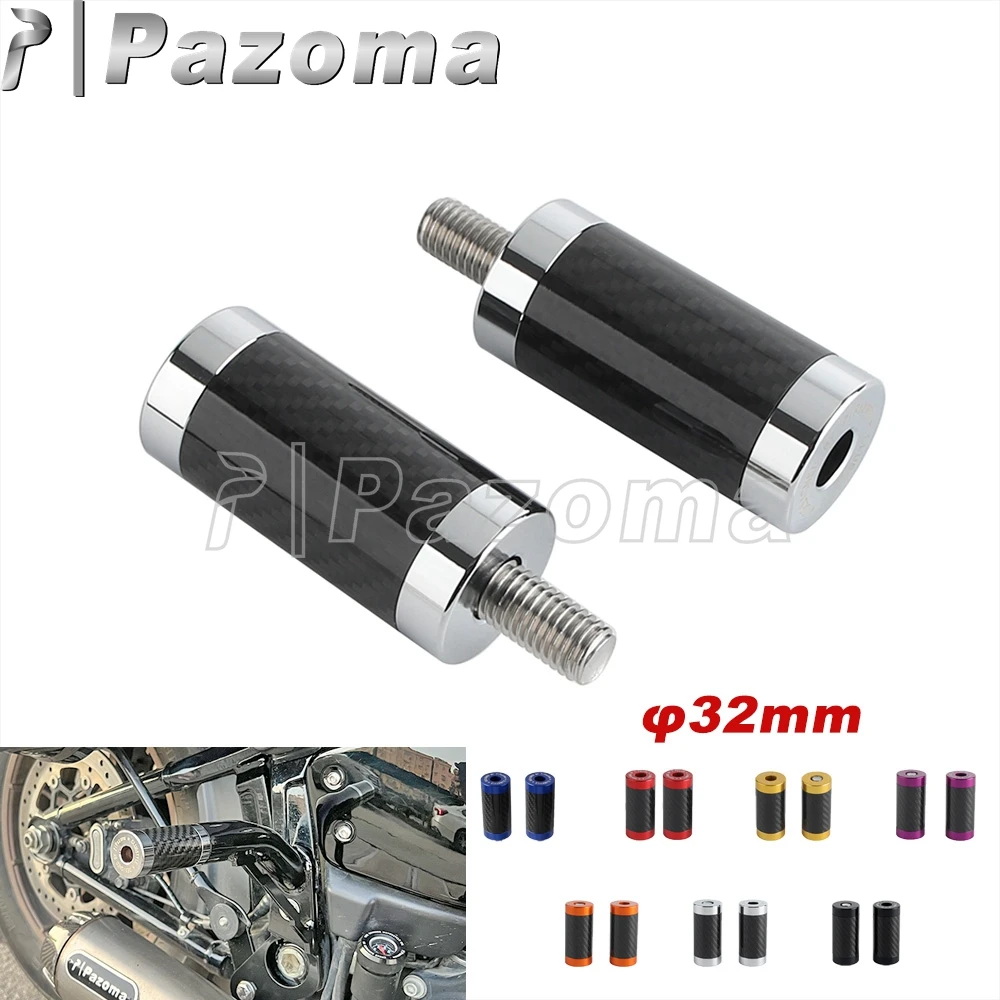 

Мотоциклетный слайдер, универсальный для Yamaha Suzuki Harley Honda Kawasaki BMW Ducati, слайдеры рамы, защита от столкновений 32 мм