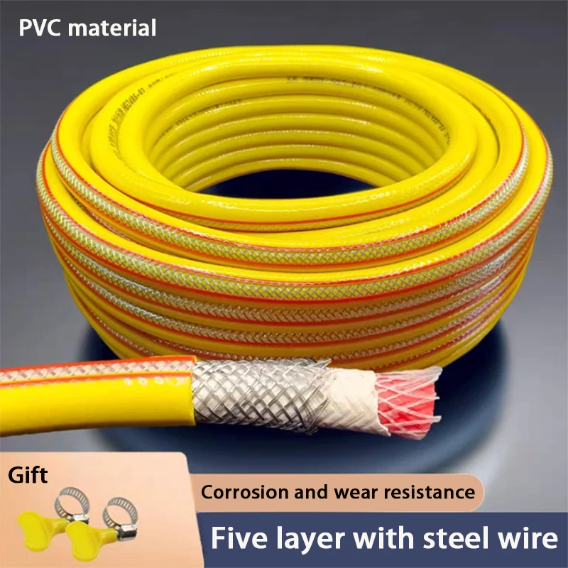 

Natural Gas Hose For Household Use With Steel Wire Explosion-Proof Gas Stove Gas Pipe Liquefied Gas Gas Pipe Commercial Gas Pipe