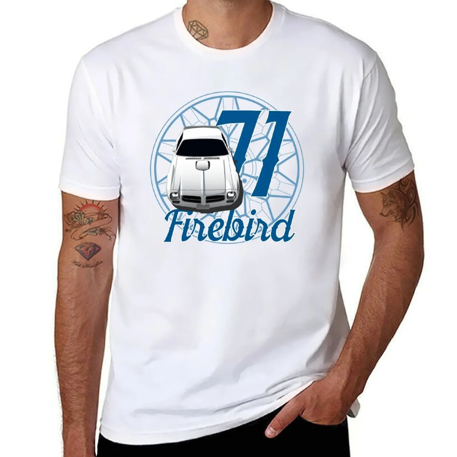 

Firebird 71 T-Shirt anime t shirts oversize t shirts for man slim fit T-Shirt
