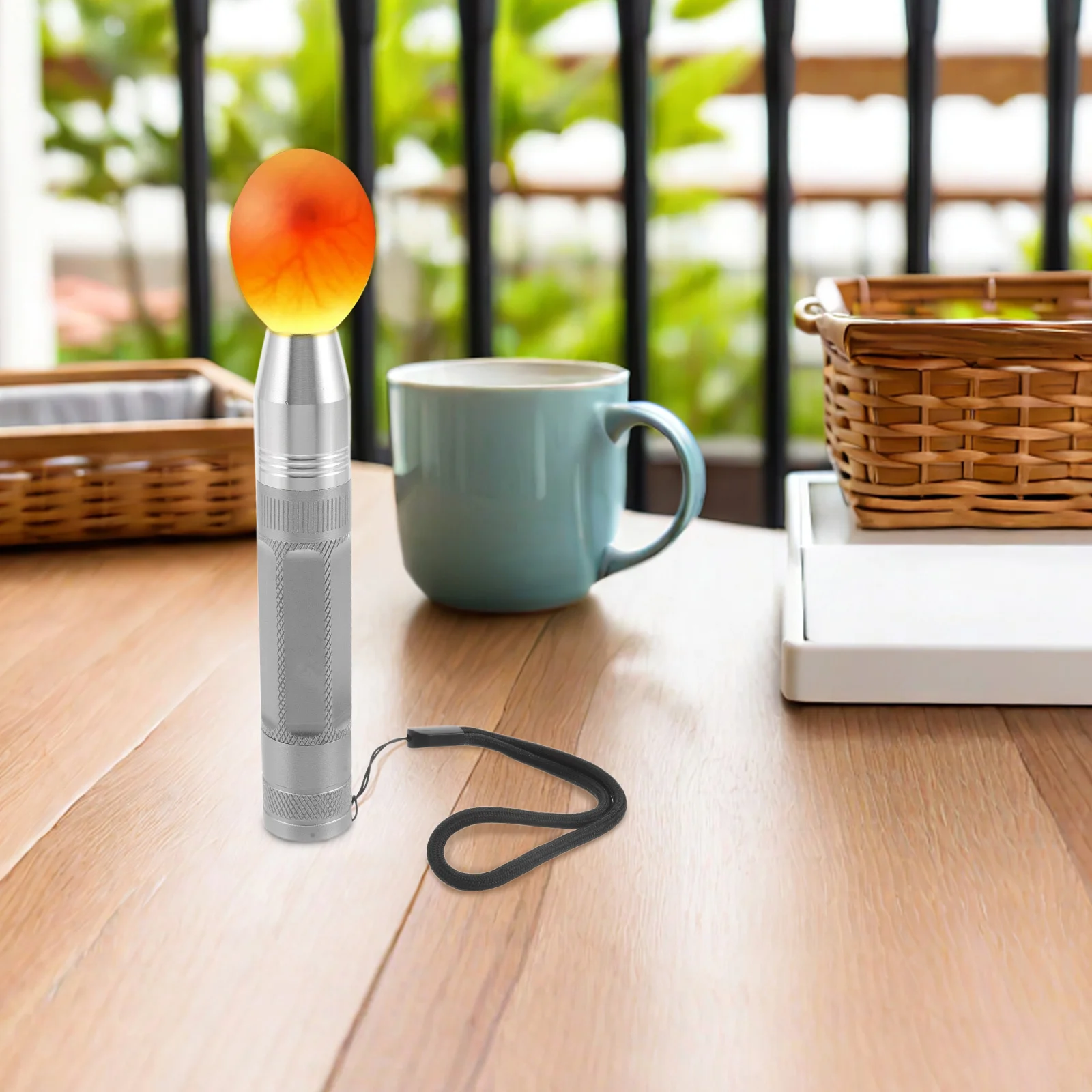 

Rechargeable LED Egg Candler Portable Chicken Duck Goose Parrot Egg Tester High Intensity Light LED Lamp for Chicken Eggs
