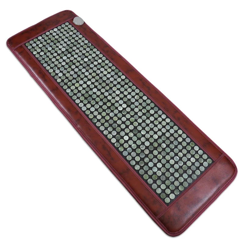 

Jade Heating Sofa Cushion Far Infrared Beauty Salon Massage Mattress Tourmaline Hot Stone Therapy Mat With Smart Controller