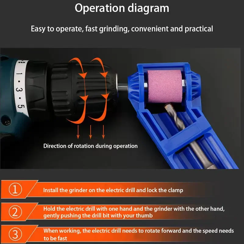 مريحة العالمي مثقاب أداة تجليخ دوامة مثقاب الخشب البني الصلب اليشم سداسية مقبض ماكينة الطحن