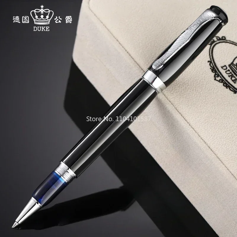 nouveaux-stylos-a-bille-de-luxe-duke-619-stylo-plume-f-05-mm-stylos-d'ecriture-fournitures-de-bureau-et-scolaires-papeterie-stylo-a-encre-pour-w