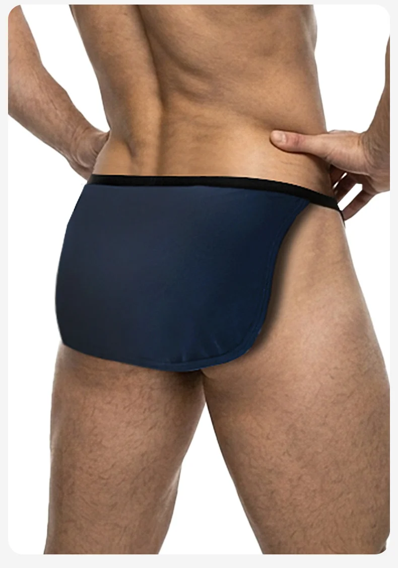 3 unidades de ropa interior de algodón estilo japonés para hombre, calzoncillos deportivos transpirables y cómodos, sin bolsa, tanga sexy para hombre, prenda íntima.