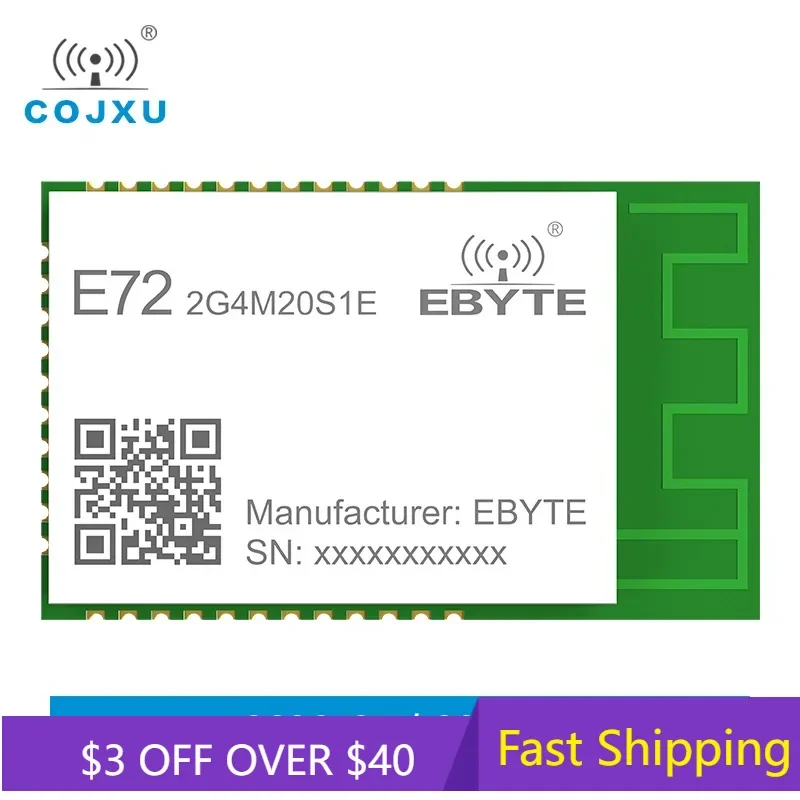 

CC2652P Zigbee 3,0 2,4 ГГц беспроводной модуль 20 дБм большой диапазон 700 м ARM MCU SMD BLE 5,0 SOC передатчик ресивер