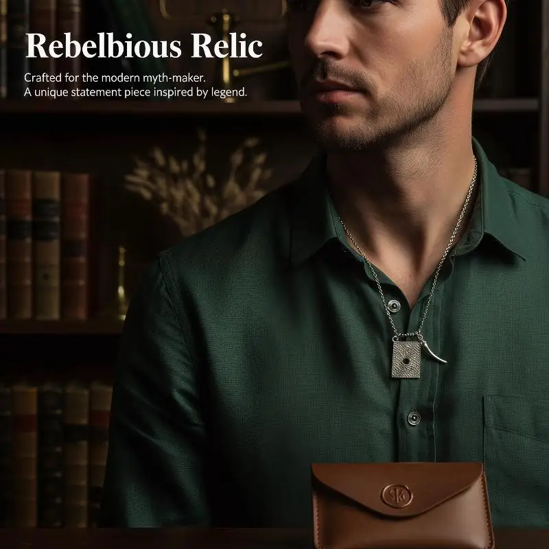 Collar con Colgante de Diente de Serpiente del Diario de Tom Riddle, Lord Horcrux, Accesorio de Cosplay, Regalo de Cumpleaños o Festivo