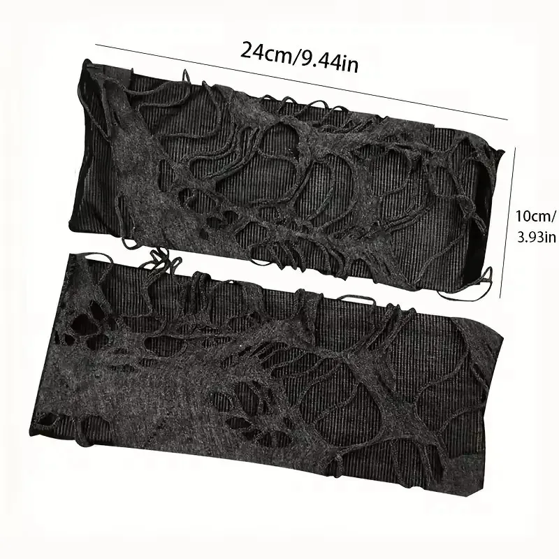 جديد حار بيع المألوف بسيط القوطية أصابع قفازات للجنسين المسيل للدموع تصميم بسط لإعداد الحفلات ودائم #6