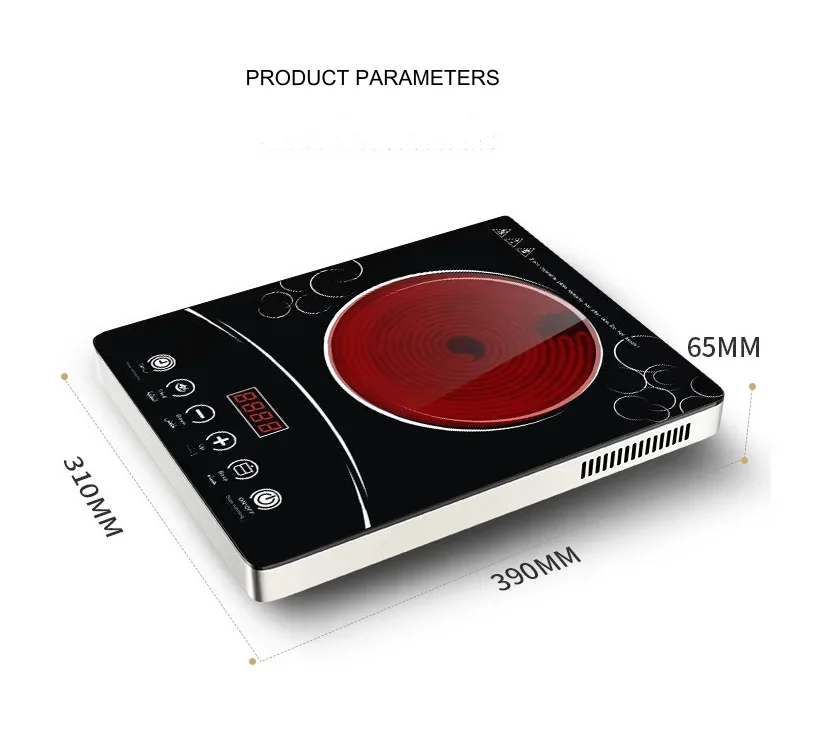 Wholesale Factory Induction Stove Portable Induction Cooktop Induction Cookers Electric Infrared Cooker Hot Plates Glass Cooktop