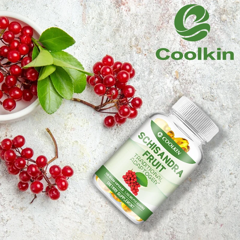 Organic Schizandra Capsules - Promote Cardiovascular Health, Dietary Capsules