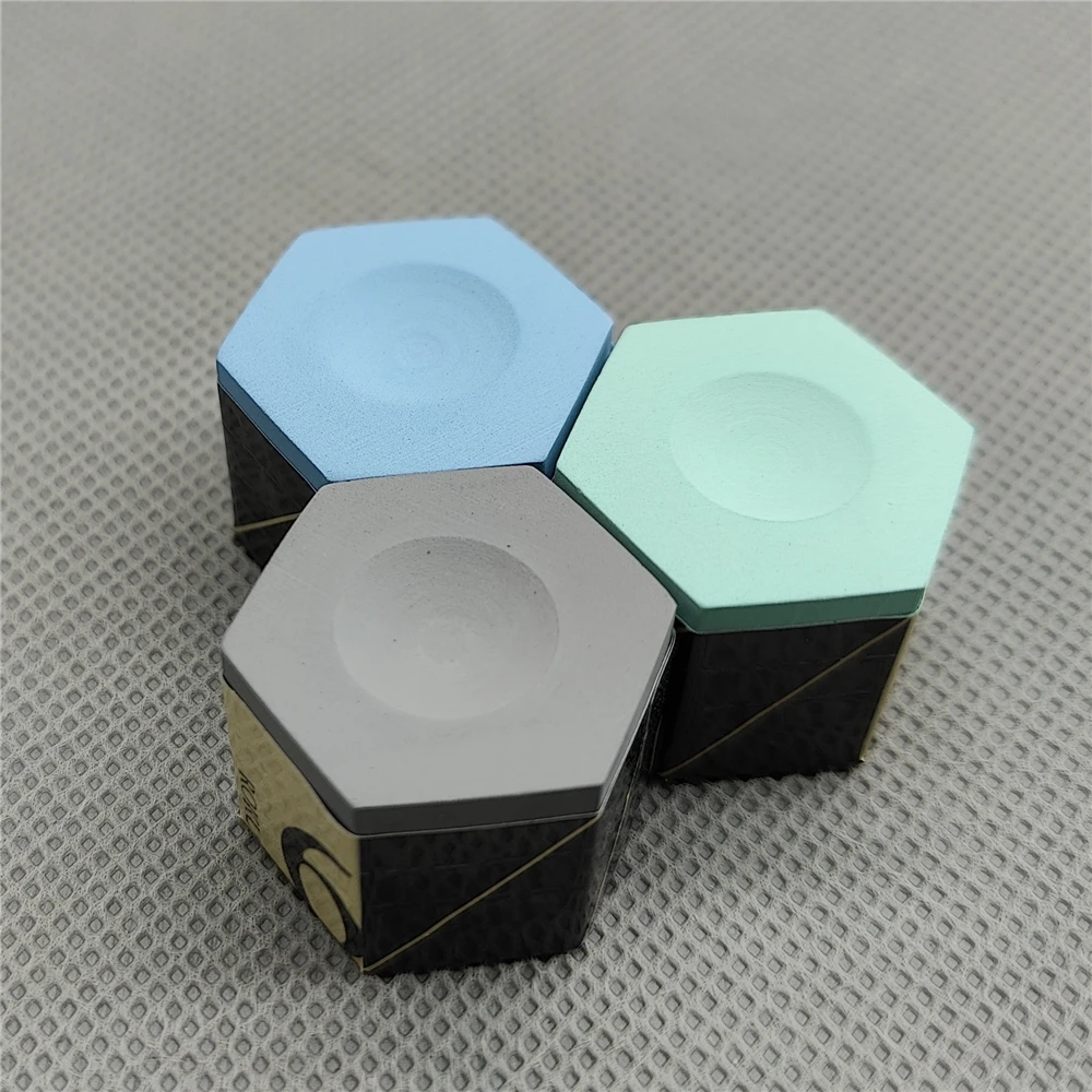 

Kamui Chalk Roku Premium Chalk Billiards Chalk Light Blue Billiard Pool Carom Cue Stick Tip Chalks Billiard Accessories