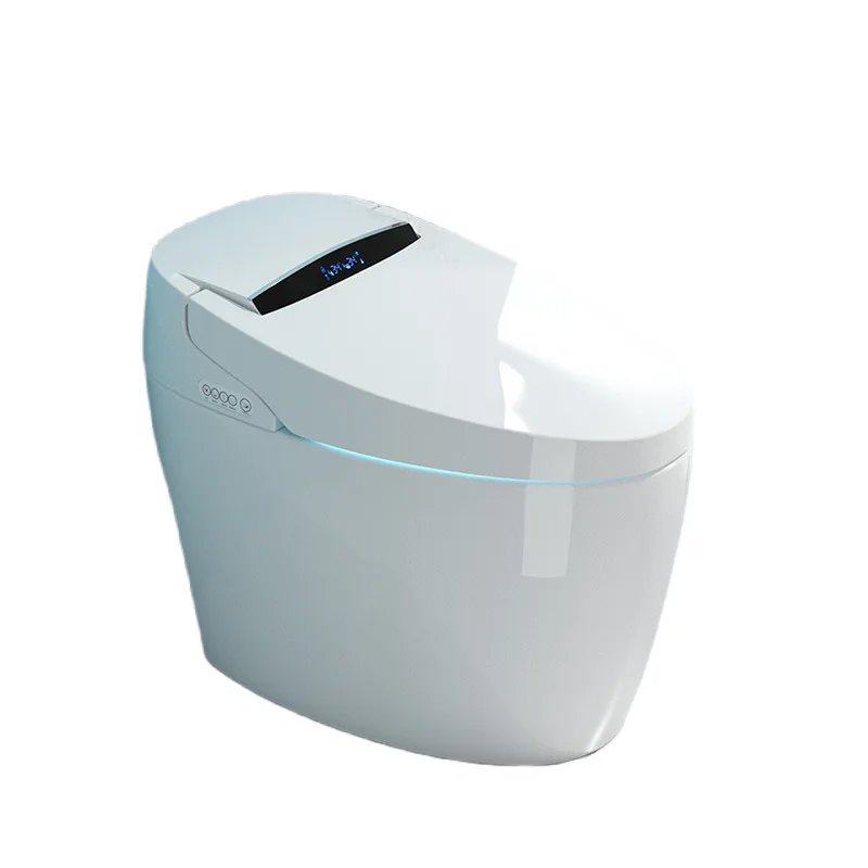 No Water Pressure Limit Smart Toilet Automatic Voice Foam Shield Seat Heating Hotel Project Toilet
