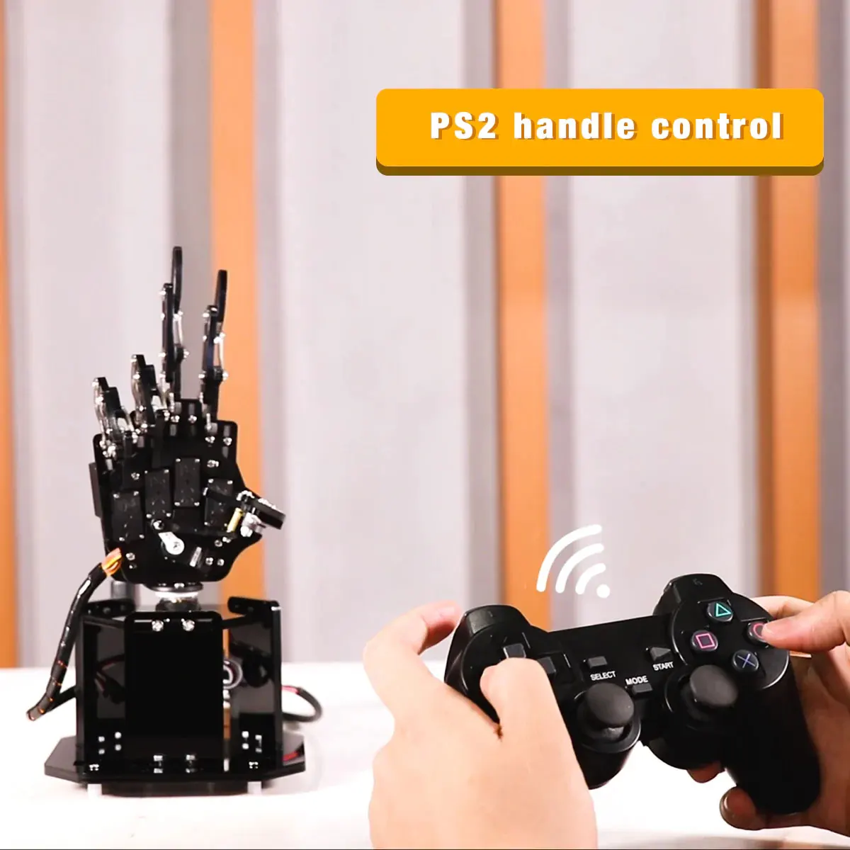 Hiwonder Robotic Hand Bionic Robot somatosensoryczny Open-source uHand2.0 Arduino/ STM32 programowanie