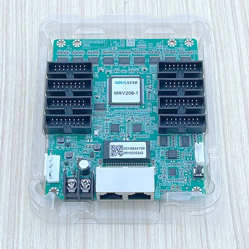 Novastar MRV208-1 Receiving Card LED Video Wall Controller Outdoor Indoor  Display Screen RGB Matrix 8 HBU75 Full Color Module